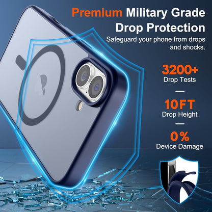 Magnetic for Iphone 17 Case (Compatible with Magsafe)(Military Grade Drop Protec