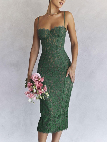 Green Dress Wedding Guest Evening Party Dresses Birthday Dresses Women