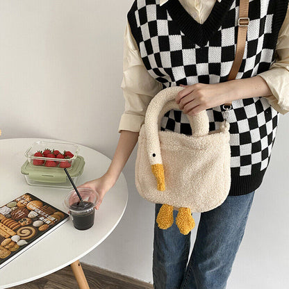 Woman‘s Shoulder Bag Cute Girl Handbag Zipper Portable Bags