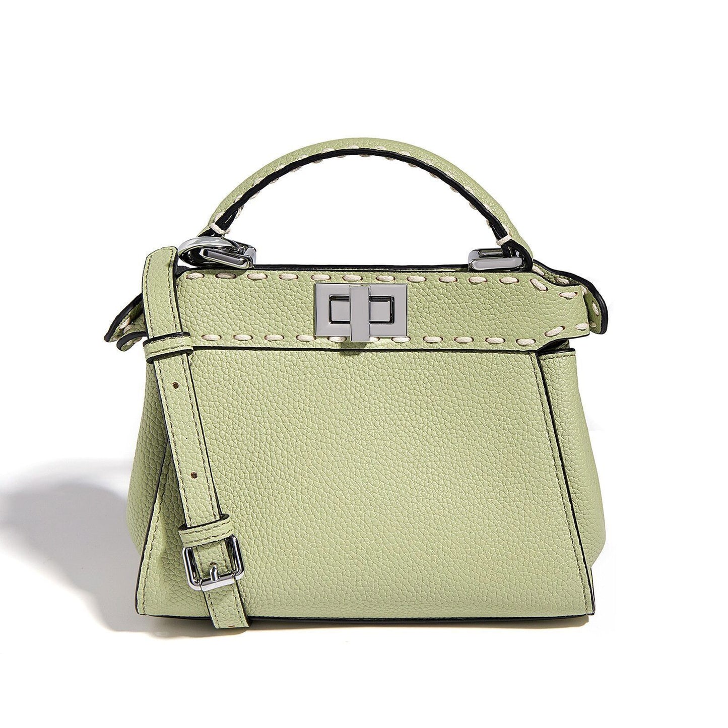Cowhide Mini Tote Bags Women Handbags Hand Crossbody Shoulder Bag