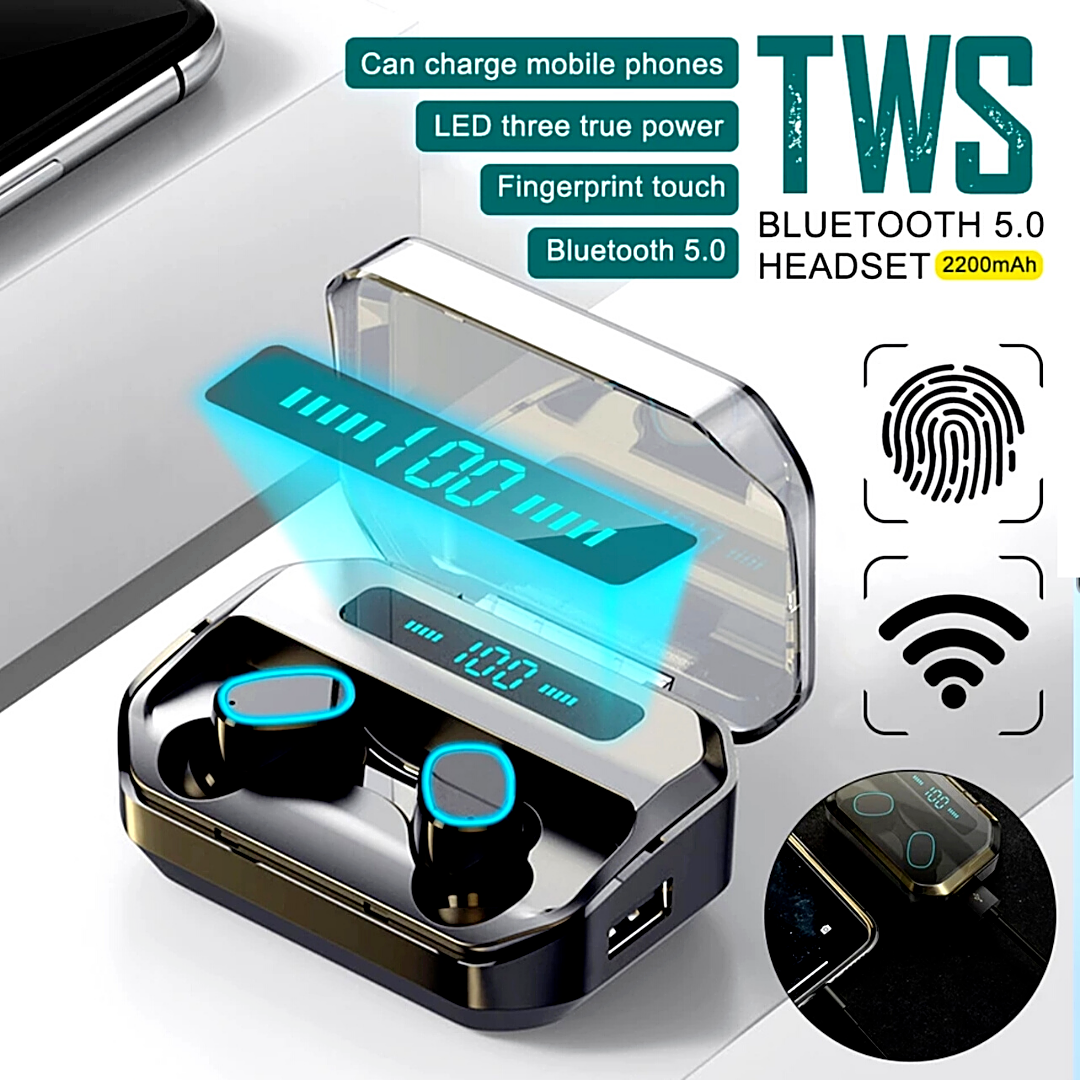 2023 Bluetooth Earbud Headset TWS 5.3 Wireless Earphone Invisible for All Phone