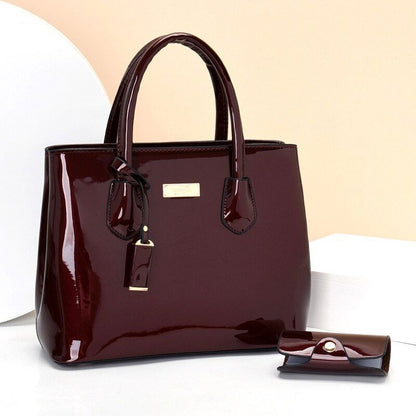 Women Handbags Leather Women's Bag Shoulder bag bag+card package Bags