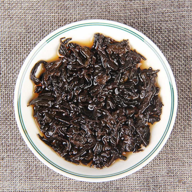 Yunnan 'Jia' Word 2003 Pu-erh Old Ripe Puer Pu'er Tea Brick Mini Puerh 250g