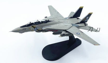 1:100 WLTK USA Grumman F-14A Tomcat VF-84 Fighter Diecast Plane Aircraft Model