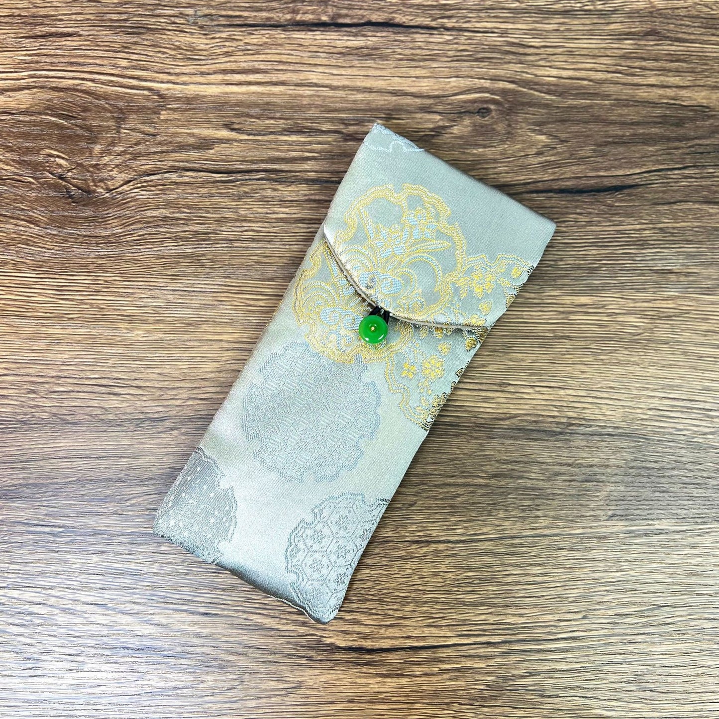 Weaving Fabric Tea Ceremony Storage Tea Bag Set of Three Pieces