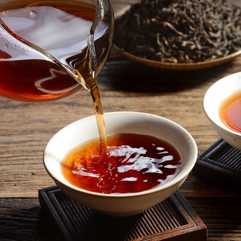 Wuzhou Liu Pao Hei Cha Liu Bao Aged Black Dark Tea In Basket 500 grams