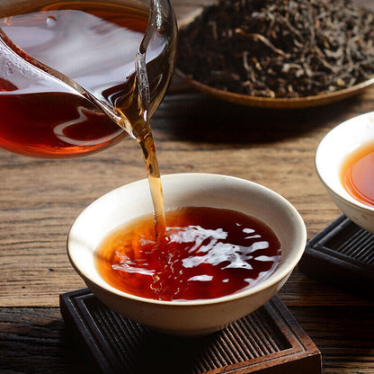 Wuzhou Liu Pao Hei Cha Liu Bao Aged Black Dark Tea In Basket 500 grams