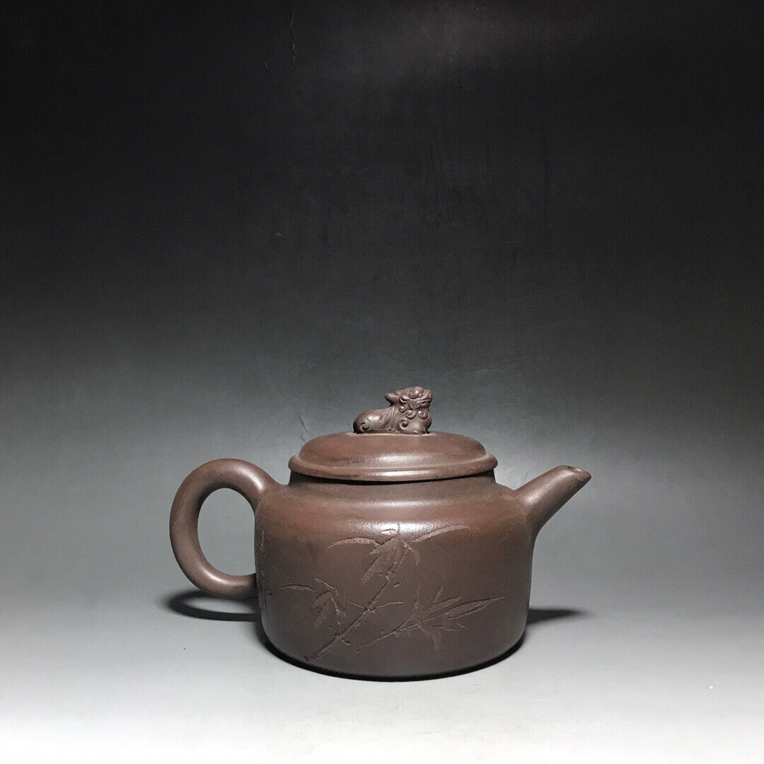 Chinese Yixing Zisha Clay Handmade Exquisite Teapot（貔貅德钟 底款：邵景南）