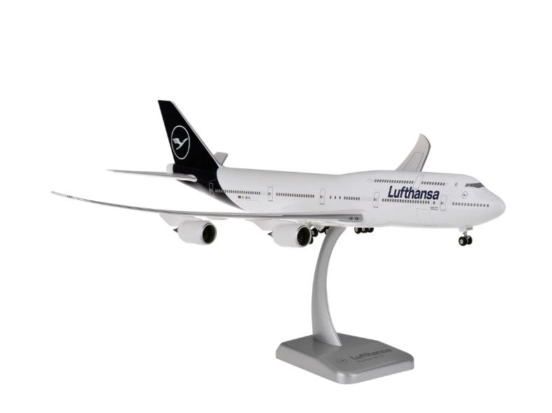 1:200 38CM Hogan Lufthansa BOEING 747-8 Passenger Airplane ABS Plastic Model