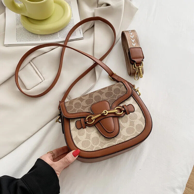 Women Bag Crossbody Bag Women's Bag Saddle Bag Wide Shoulder Shoulder Bag Totes