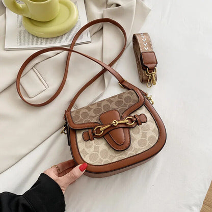 Women Bag Crossbody Bag Women's Bag Saddle Bag Wide Shoulder Shoulder Bag Totes