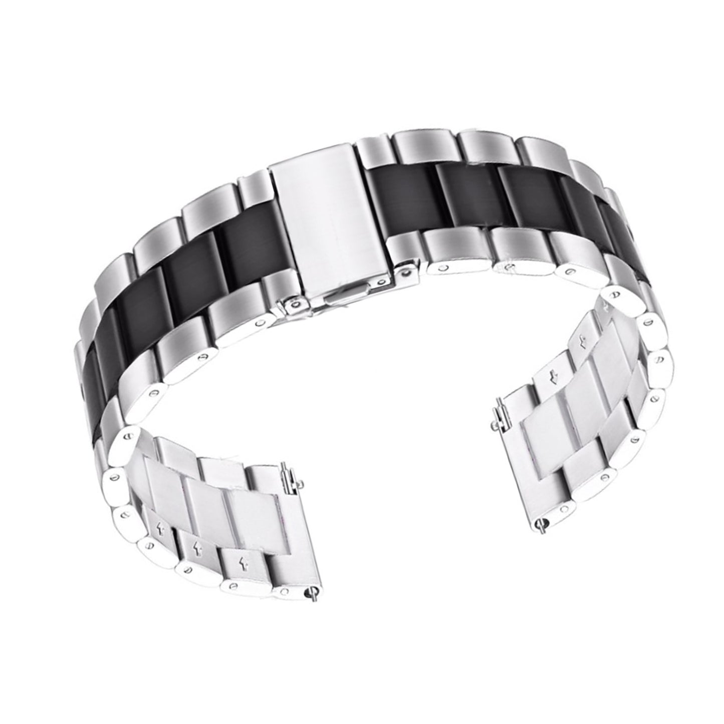 Stainless Steel Watch Strap Band Bracelet For Samsung Galaxy Watch 46mm SM-R800