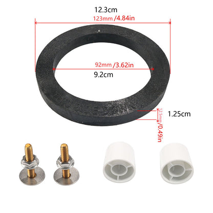 1set Rubber RV Toilet Seal Gasket Kit For Dometic 300 310 320 Series RV