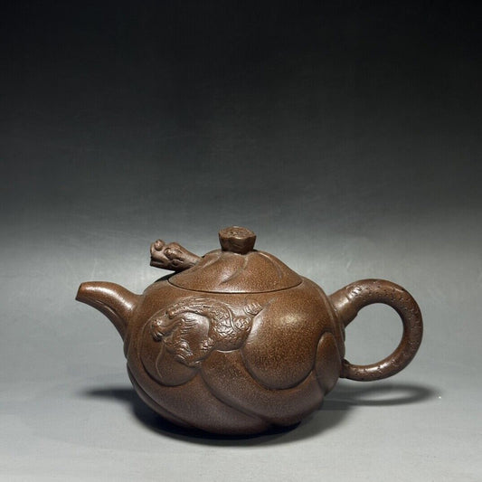 vintage chinese yixing purple clay teapot zisha ceremony teaware collection rare