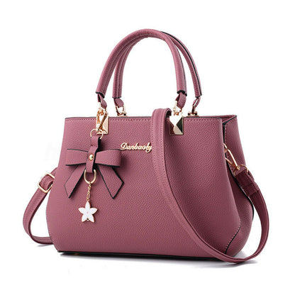 Womens Ladies PU Leather Handbag Shoulder Messenger Satchel Tote Crossbody Bags