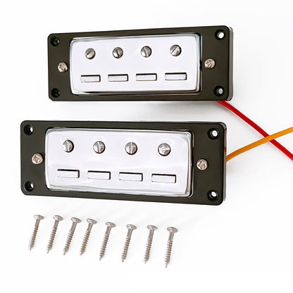 4-String Humbucking Pickup Bridge&Neck Screws For Electric Bass Guitar Accessory