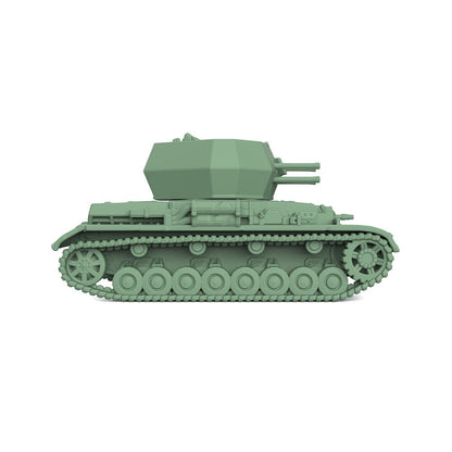 SS481 1/200/350/700 Model German Wirbelwind Self-Propelled Anti-Tank Gun