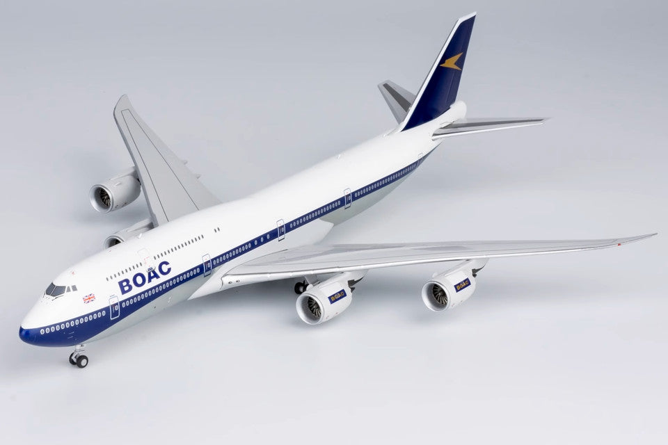 1:400 NG Model BOAC BOEING 747-100 Passenger Airplane Diecast Aircraft Model