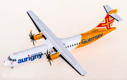 1:200 JC Wings Aurigny Air Services ATR-72-600 G-OATR Airplane Diecast Model