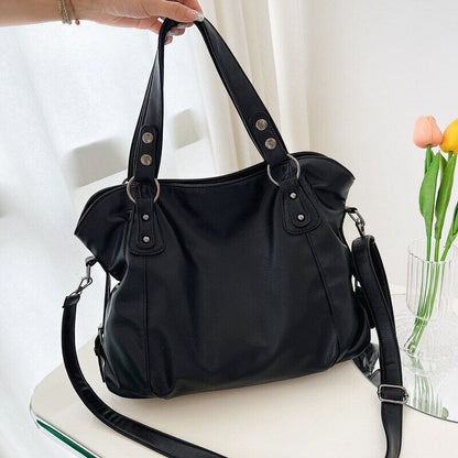 Shopper Tote Bag Women Pu Leather Female Shoulder Crossbody Bags Women's Handbag