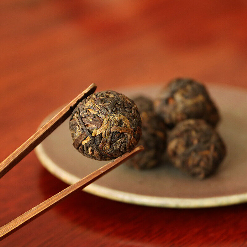 100g Small Gold Ball Black Tea Organic Dianhong Bud Tea China Yunnan Specialty