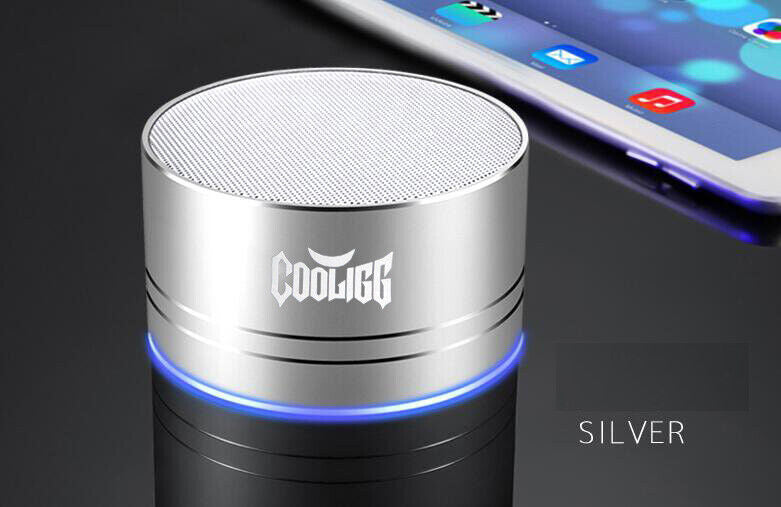 Cooligg Wireless Bluetooth Speaker Mini Portable Stereo Super Bass For Cellphone