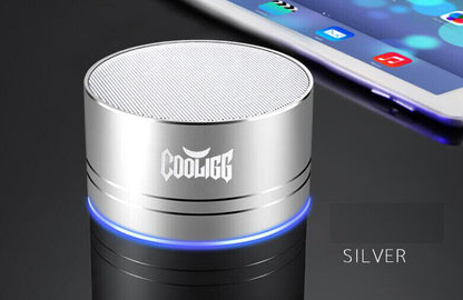 Cooligg Wireless Bluetooth Speaker Mini Portable Stereo Super Bass For Cellphone