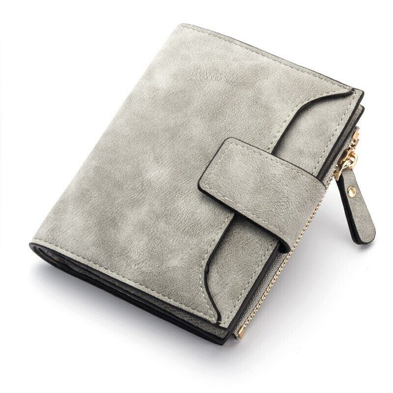 Female Coin Purse Card Clamps Cash Clip Women Wallet Billfold Lady Pouch Handbag