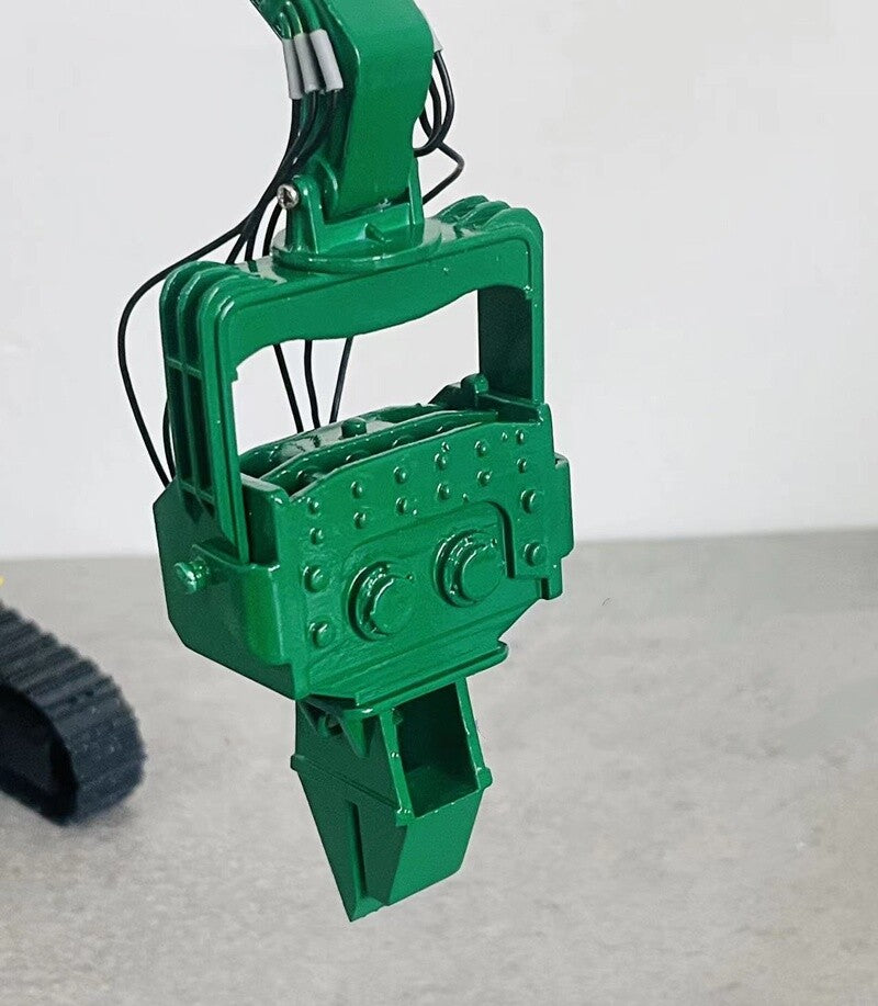 1:43 PC520LC-10MO Excavator Contruction Piling Machine Equipment Diecast Model