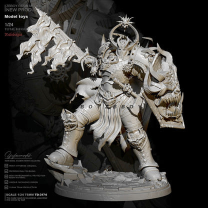 1/24 resin figures model Fantastic Demon General Unassembled Unpainted