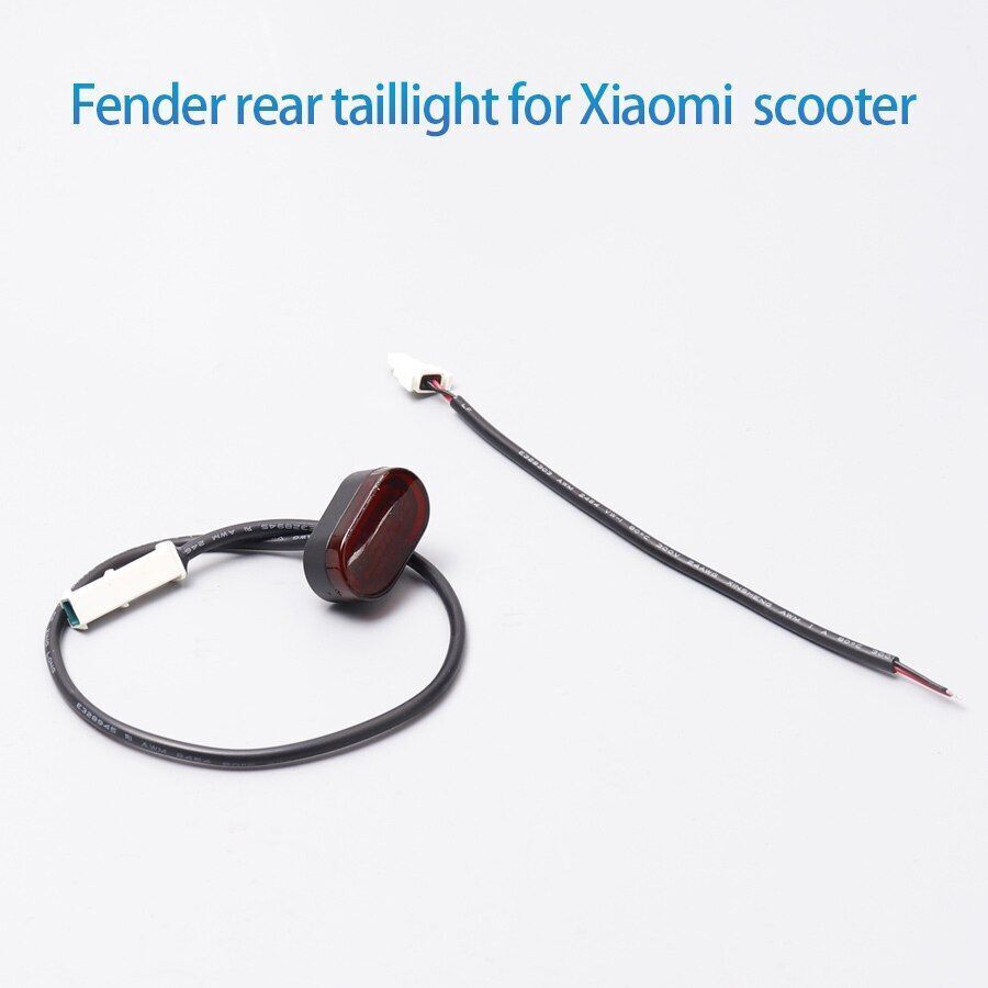 Brake Light Electric Scooter Rear Taillight Lamp LED Stoplight Battery Cable 1PC