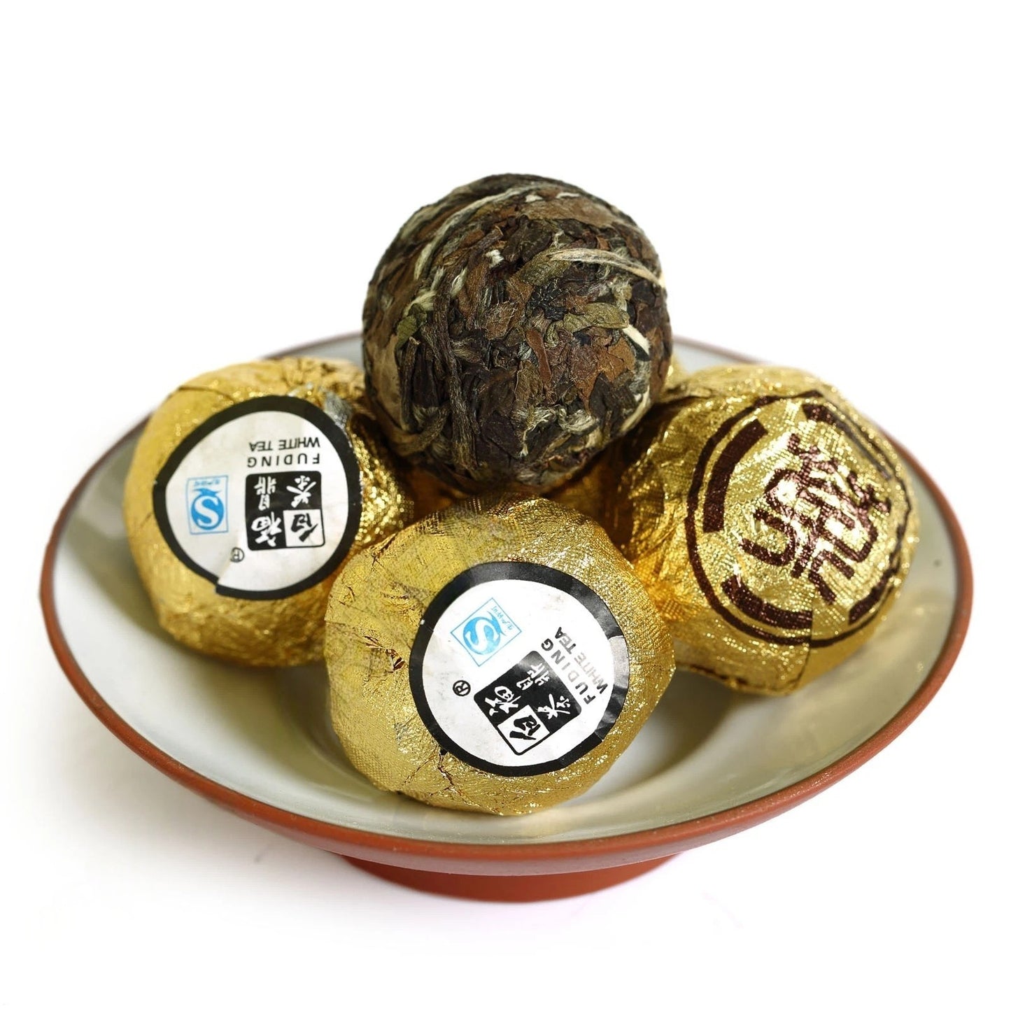 500g Fuding Supreme Gongmei Tribute Eyebrow White Tea Small Cakes Tea Bags