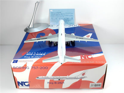 1:200 NG Model AIR CHINA B757-200 Passenger Airplane Diecast Aircraft Model