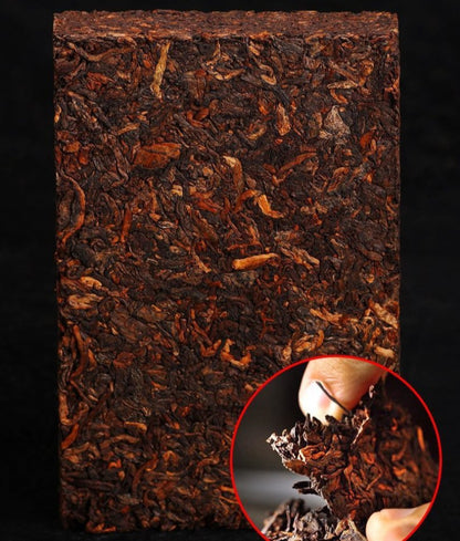 250g Authentic Yunnan Chen Xiang Classic 2015 Old Pu'er Tea Ripe Tea Brick