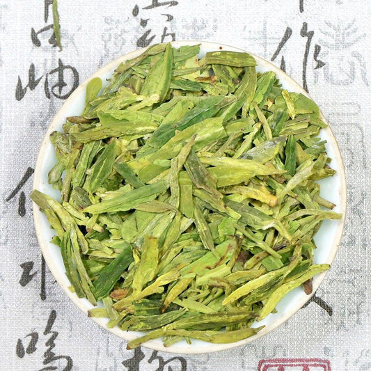 250g 2023 Chinese Green Tea Xihu Longjing Dragon Well Can Teas