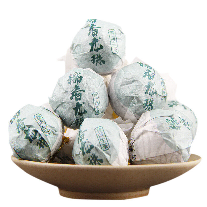 500g Glutinous Rice Fragrance Pu'er Raw Tea Dragon Pearl Pu'er Tea Tuocha