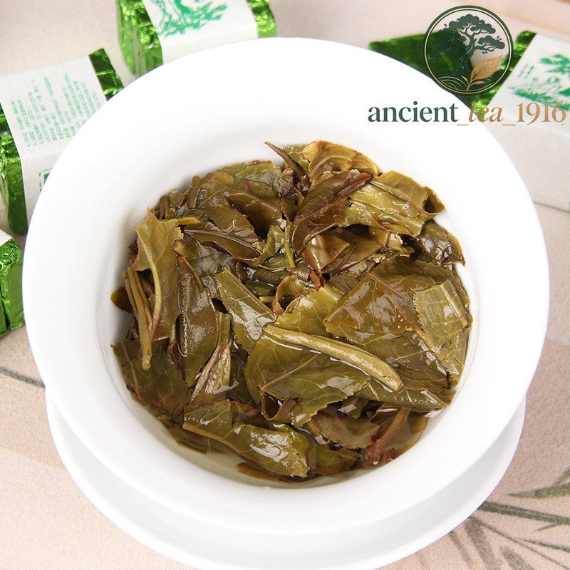 500g Yunnan Pu'er Tea Raw Tea Bricks Menghai Ancient Tree Tea