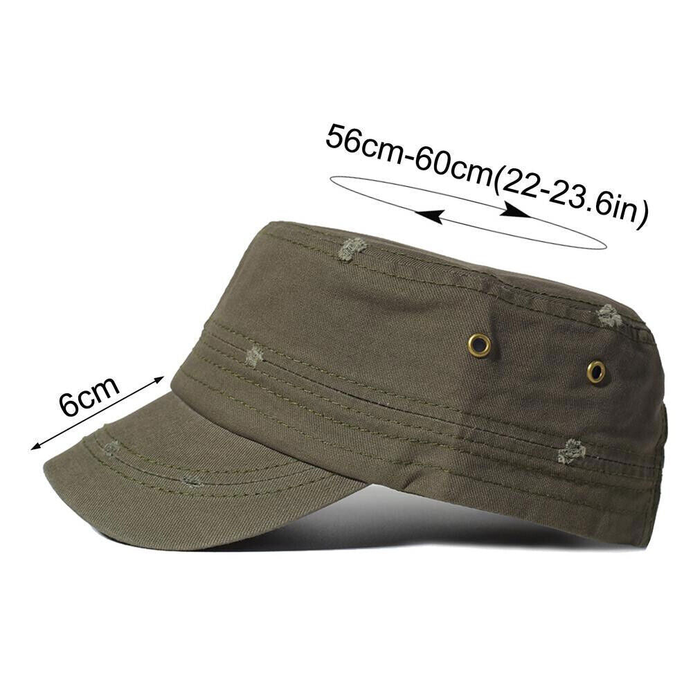 Men Cap Army Hat Cadet Castro Military Patrol Baseball Summer Camouflage Cotton
