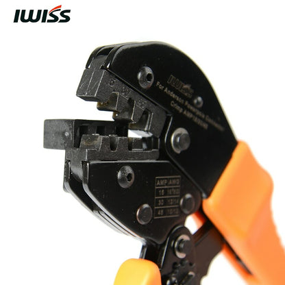 IWISS Ratchet Crimping Pliers Crimper Tool AMP 15/30/45 for Anderson Connectors