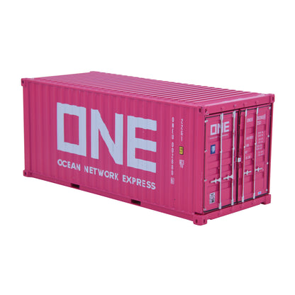 1:50 ONE 20GP Metal Shipping Container Model Toy Home Office Decor Gift