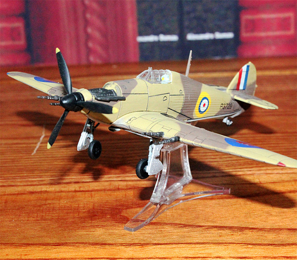 WWII RAF Hawker Hurricane 1/172 Plane Diecast Aircraft model FOV Limited C