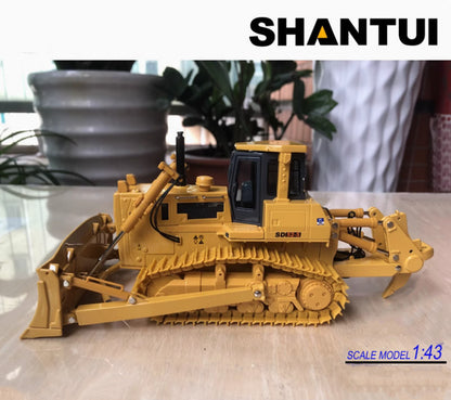 1:43 25CM SHANTUI SD52-5 Bulldozer Construction Equipment Machine Diecast Model