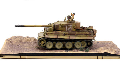 1:32 FOV German Tiger 501 Heavy Tank North Africa Tunisia Diecast Armor Model