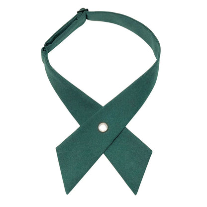 Women Criss Cross Bow Ties Fashion Solid Detachable Collars Apparels Accessories