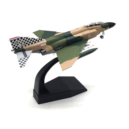 1/100 F-4C Phantom II Supersonic Fighter Aircraft Model Alloy Military Ornaments