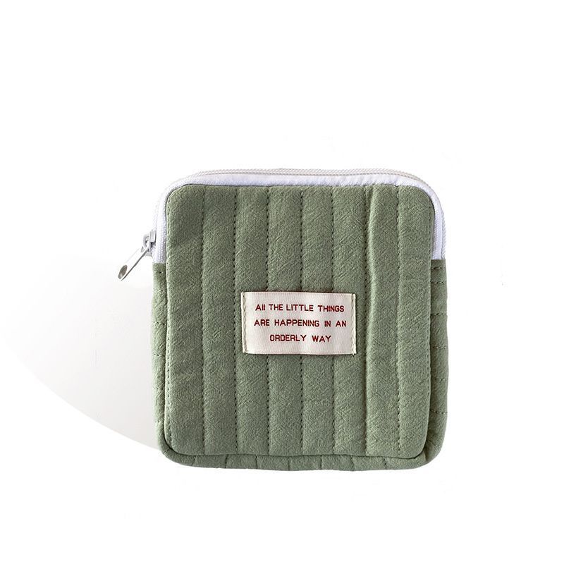 Napkin Storage Bag Cotton Coin Purse Jewelry Organizer Pouch Makeup Cosmetic Bag