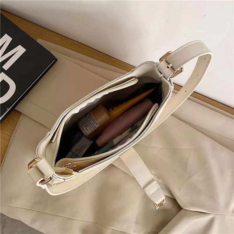 Luxury Purse Handbag Leather Shoulder Crossbody Bag Women Fashion Underarm Bags