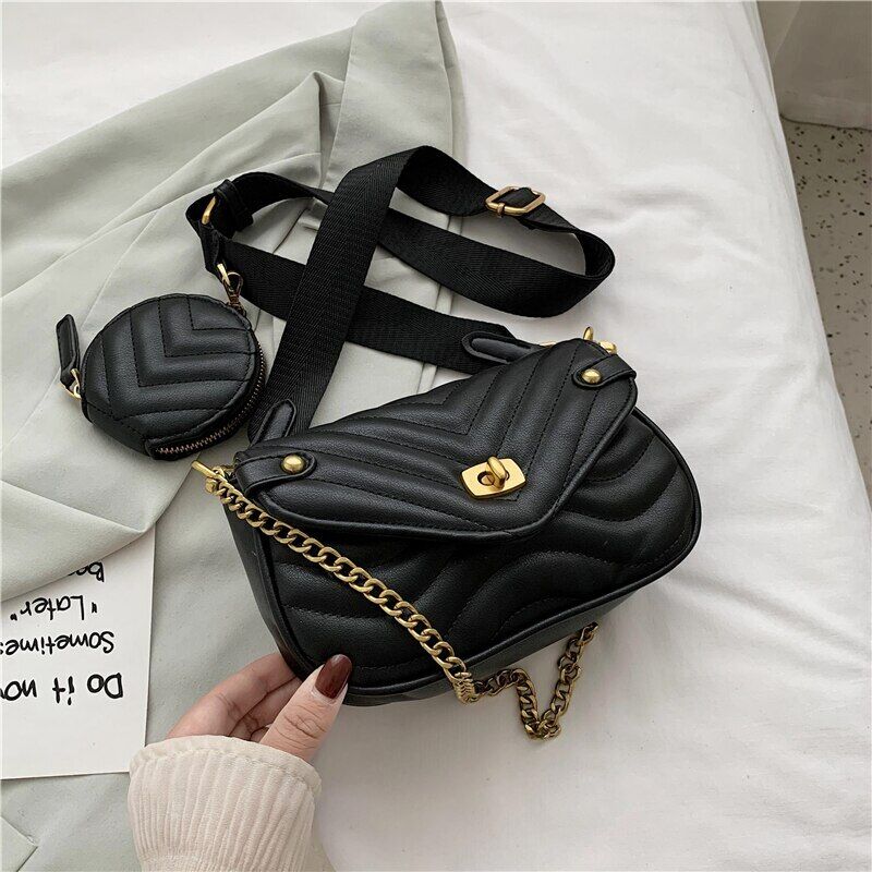 PU Leather Shoulder Bag Women Handbags Female Travel Crossbody Bag Ladies Bag