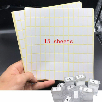64/128/256 Pcs/Set Bottles Diamond Painting Tools Accessories Storage Containers