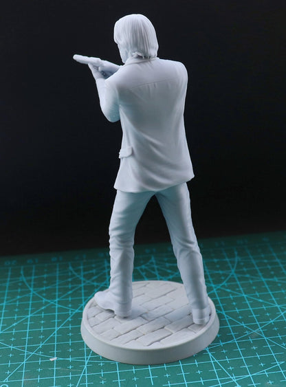 1/24 resin figures model Quickly pursue male agents Unassembled unpainted